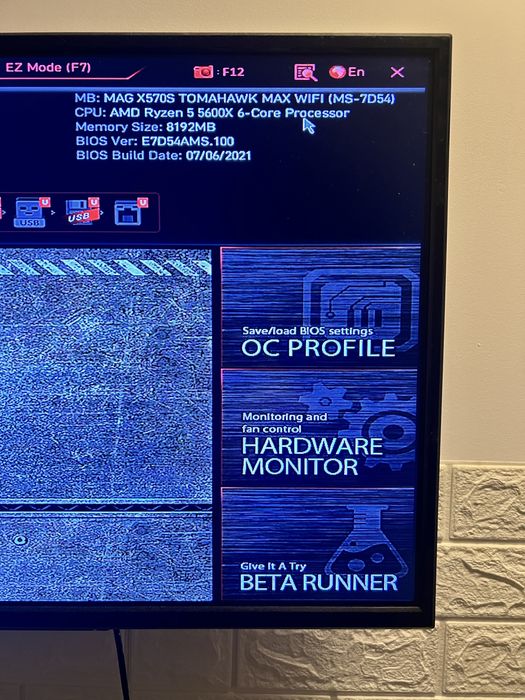 Kit placa de baza si procesor mag x570s plus procesor Ryzen 5600x