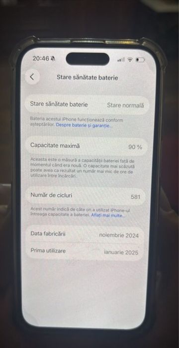 Iphone 16 128 gb in conditie perfecta