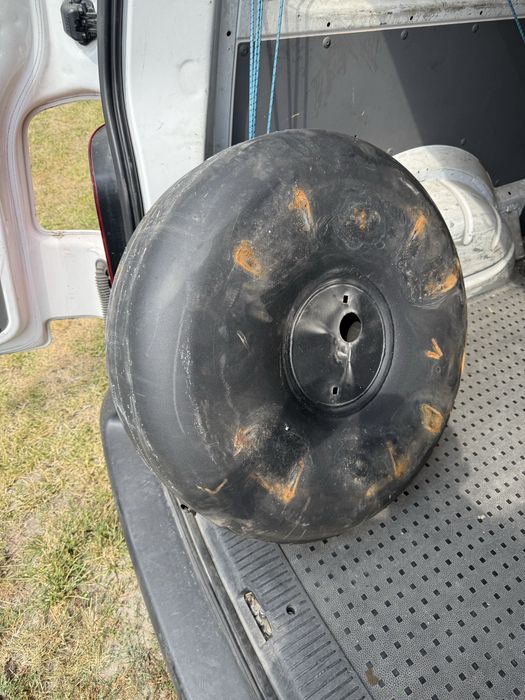 Газова бутилка за резервна гума