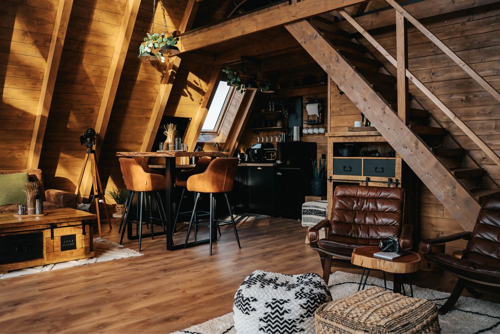 Cabana A frame de inchiriat