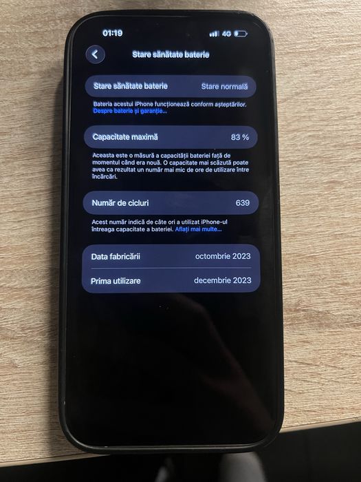 Se vinde iphone 15 pro max