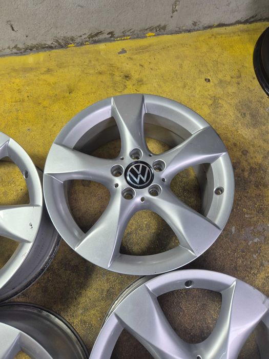 4 Jante Aliaj 5x112 17'' OE VW Golf Passat Touran Sharan Caddy Tiguan