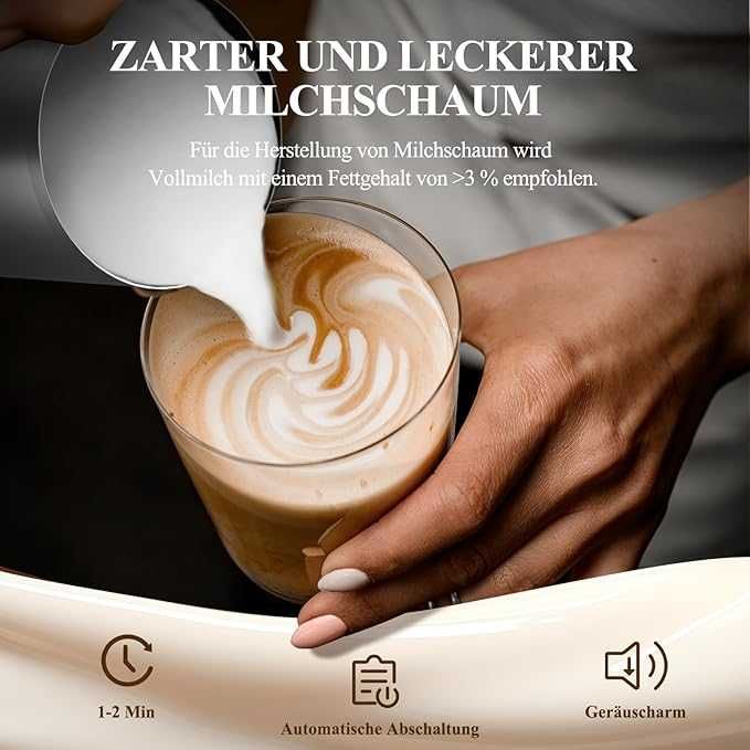 Кана за разпенване на мляко 4в1 300мл.Гаранция