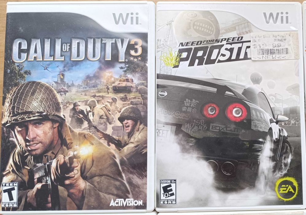 Jocuri Nintendo Wii originale – stare foarte buna