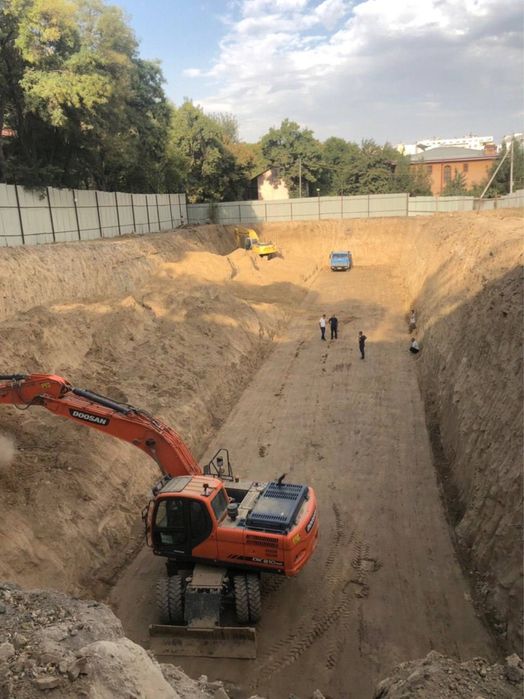 Услуга экскаватора фронталного пагрузчика