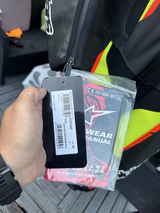 Alpinestars motegi v3 52 размер