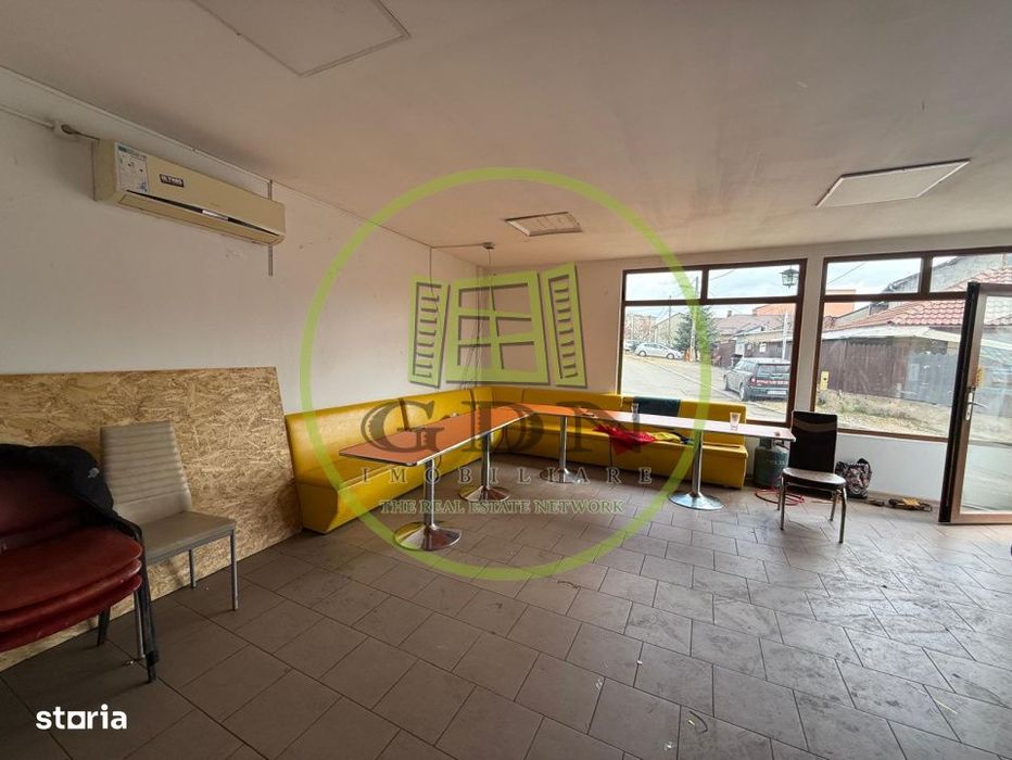 Spatiu comercial+casa plan parter,265 mp teren, 100 mp utili, George E