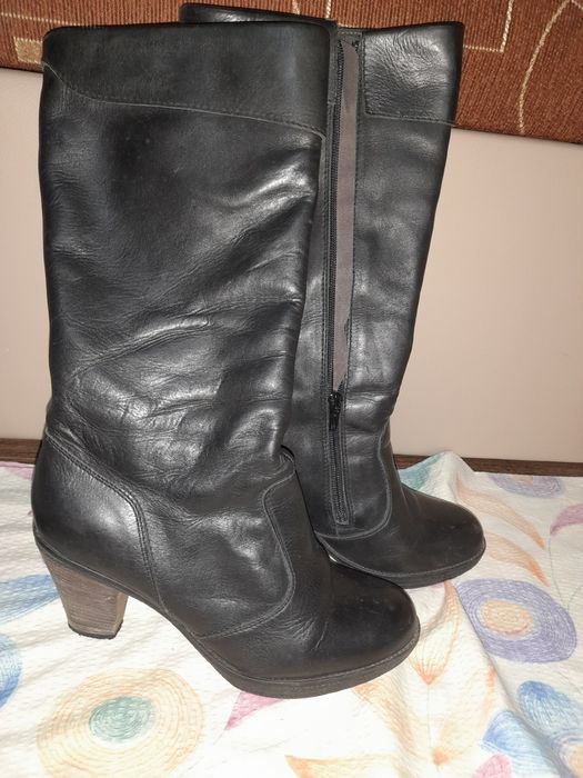 Cizme de piele imalte