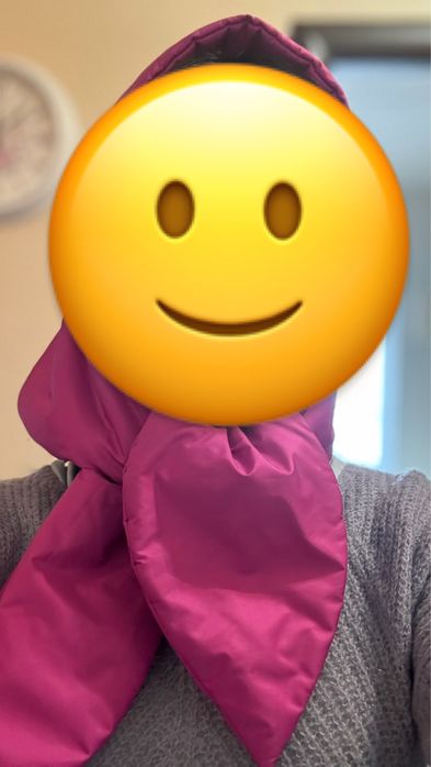 утепленная косынка