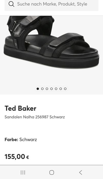 Vand sandale Ted Baker