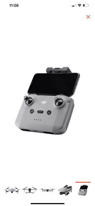 Дрон DJI Mavic Air 2 Fly More Combo серый