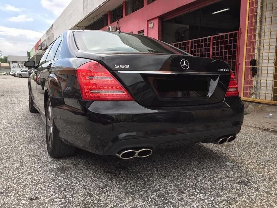 W221 Facelift S63 S65AMG пакет предна броня задна прагове накрайници