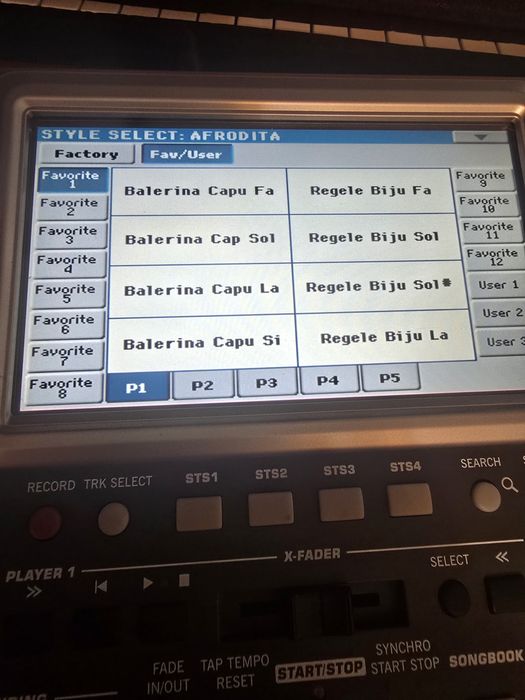 Set korg pa600 pa900 pa3x le 2025