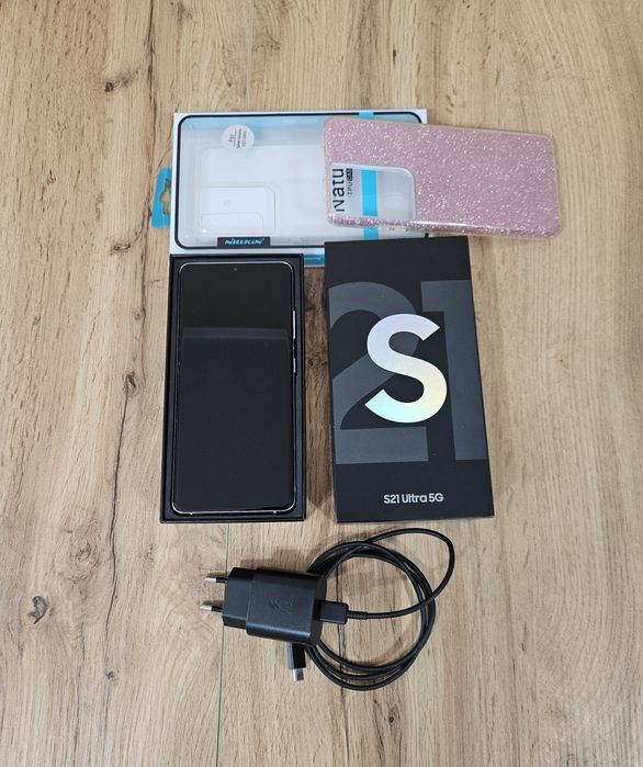 Samsung Galaxy S21 Ultra, 512GB, 16GB RAM, Dual sim,5G, Phantom Silver