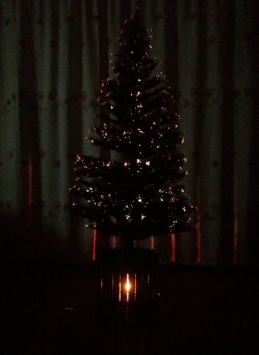 Ёлка СССР - 170 см электрическая - светящаяся