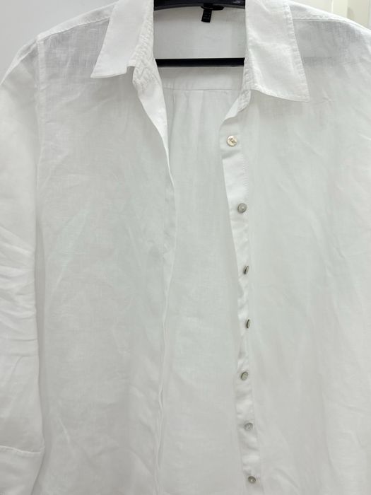 Продам рубашку из льна massimo dutti