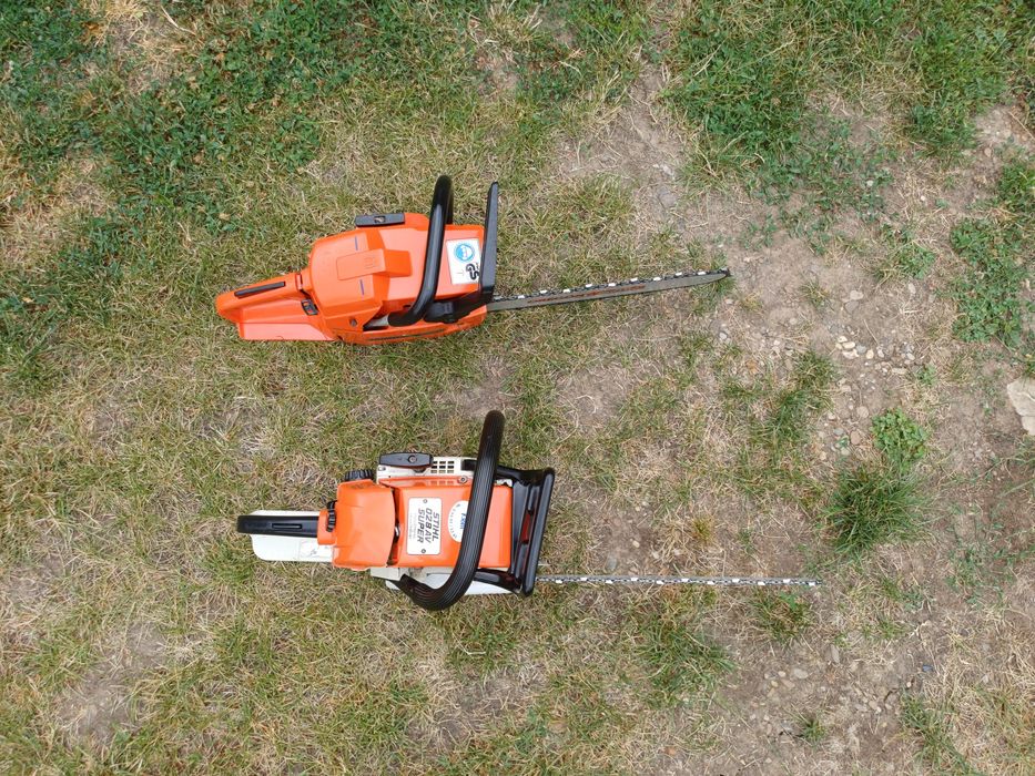 Vând 2 drujbe.Husqvarna 242 și Stihl 028 AV SUPER