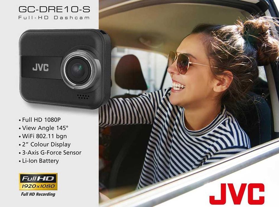 Camera auto JVC wifi dashcam JVC Full HD 1080P