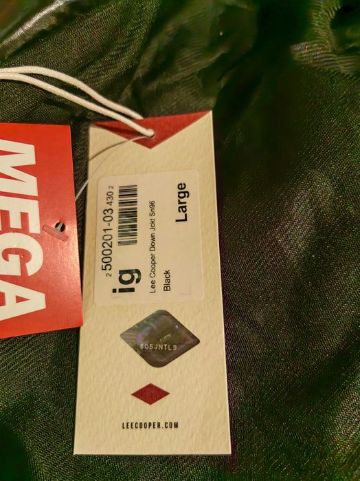 LEE COOPER яке с пълнеж патешки пух размер L(М)