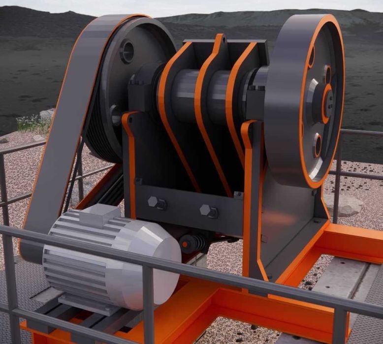 Щековая дробилка