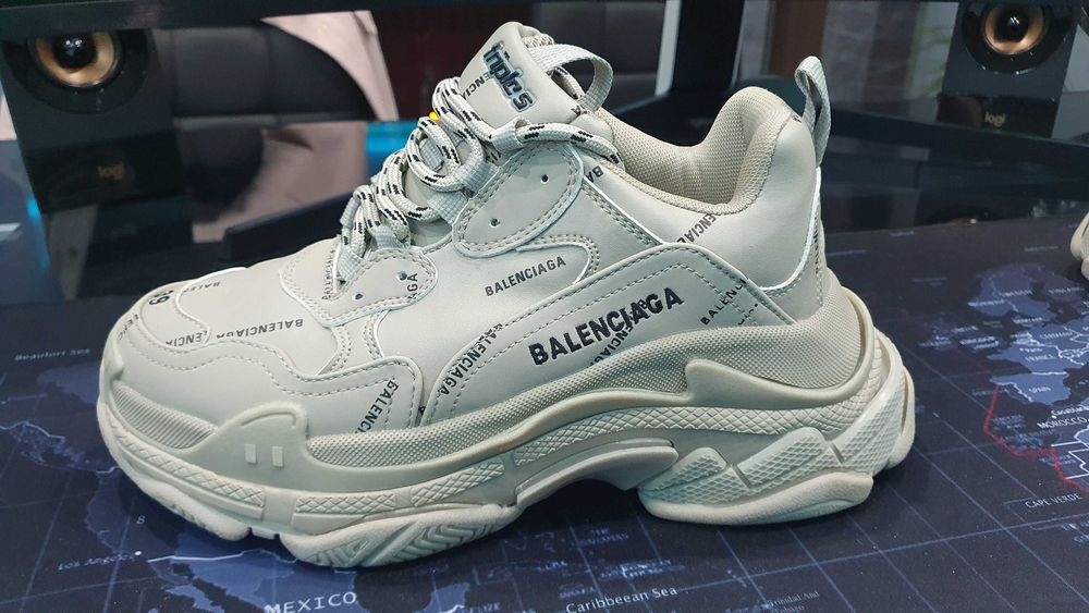 Balenciaga Triple S Rice White