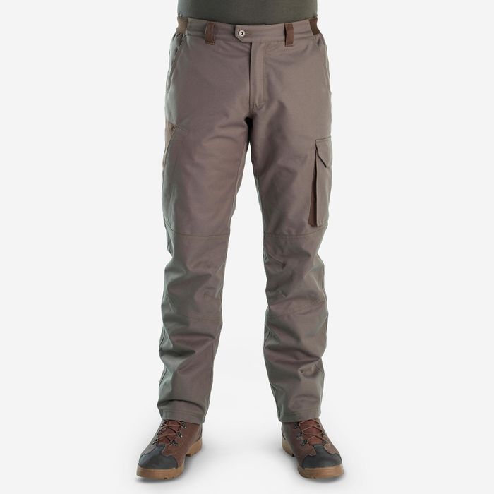 Pantalon Impermeabil Călduros 500 Verde - produs resigilat Decathlon
