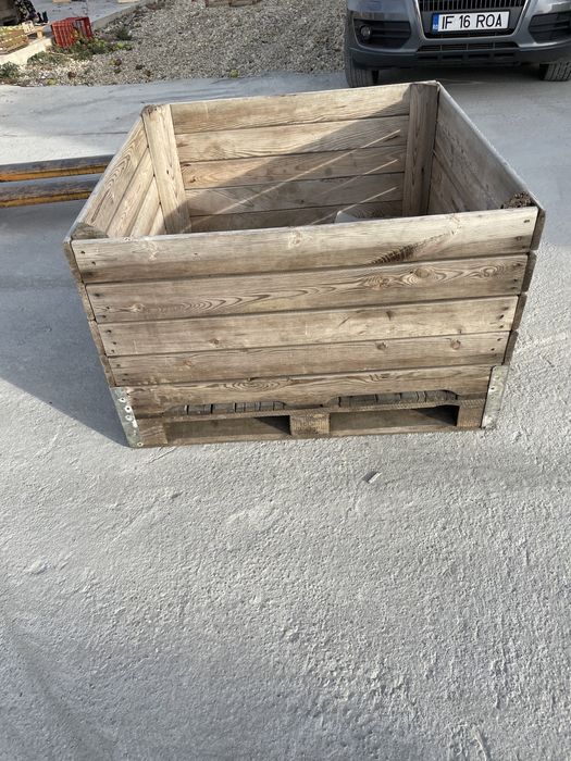 Boxpaleti lemn , boxpaleti fructe