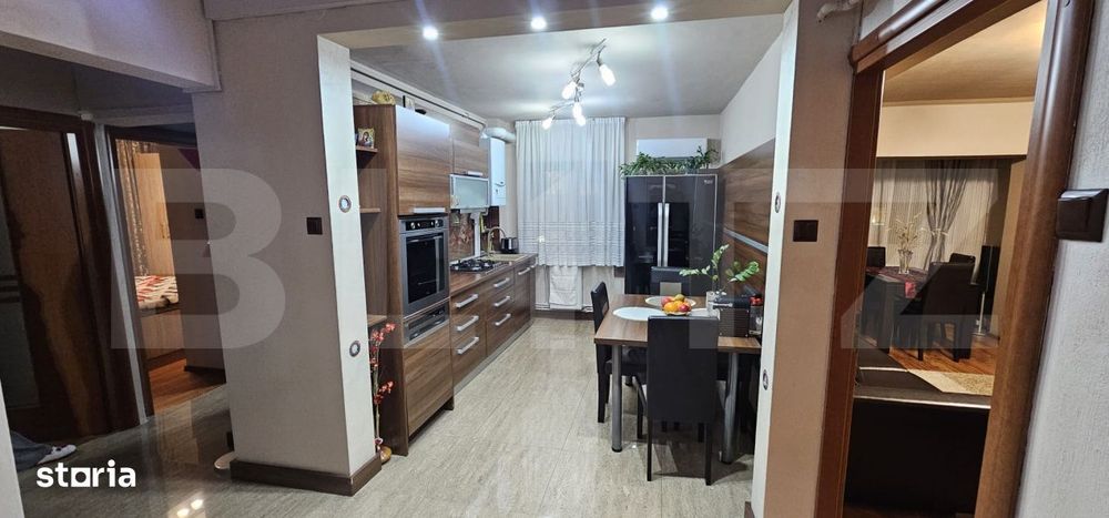 Apartament 3 camere, decomandat 70 mp,  zona centrala – Deva