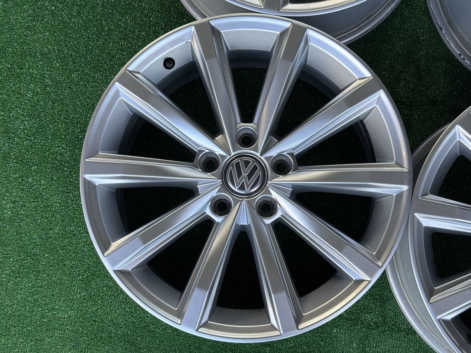 4бр. ОТЛИЧНИ 17” ОРИГИНАЛНИ Джанти *LONDON* 5х112 за -VW/SEAT/SKODA/AUDI/Vag- 7.0Jx17H2, ET40