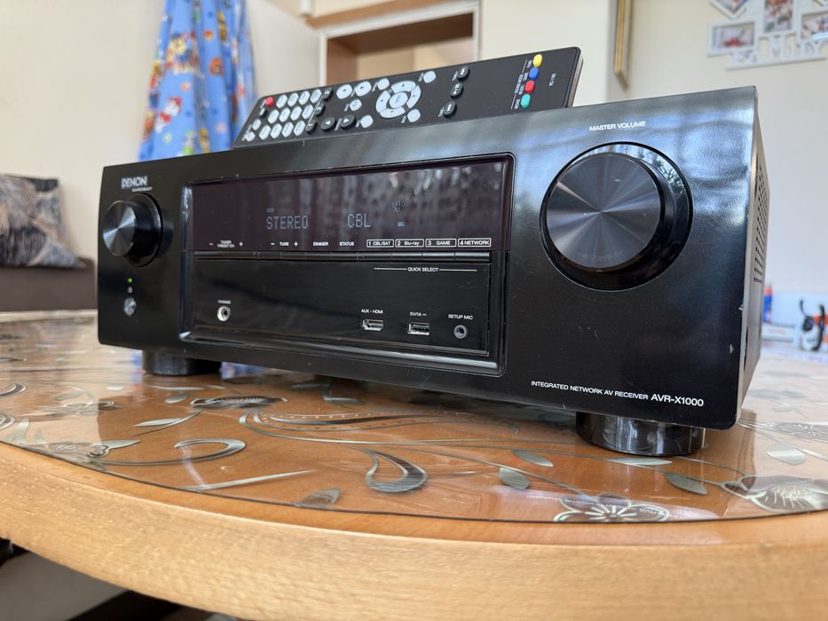 Denon AVR-X1000 Мрежов ресивър