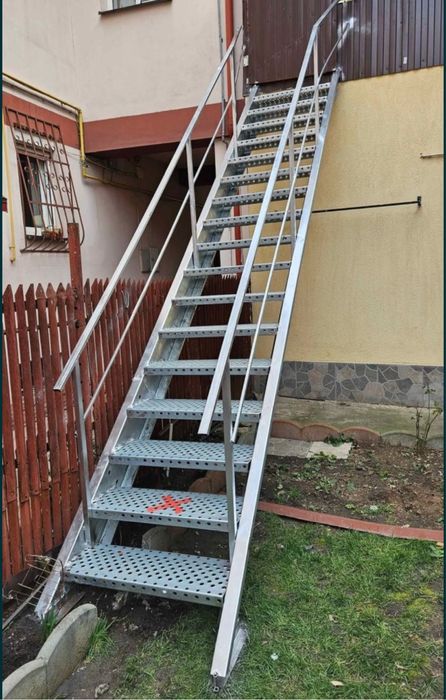 Scara metalica zincata