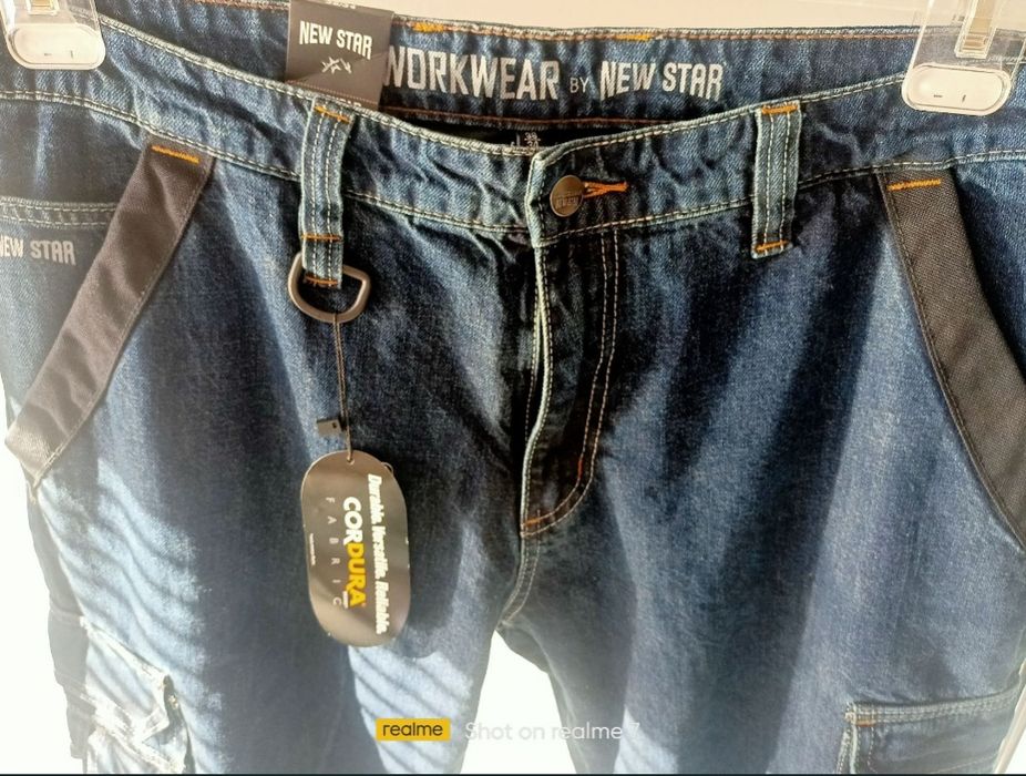 Работни карго дънки New Star Cordura
