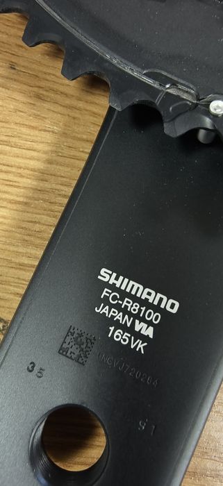 Курбели Shimano Ultegra FC-R8100 52/36 165mm