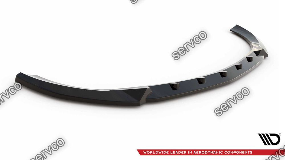 Prelungire splitter bara fata Mercedes E Class W213 Facelift pachet AMG Line 2021- v9 - Maxton Design
