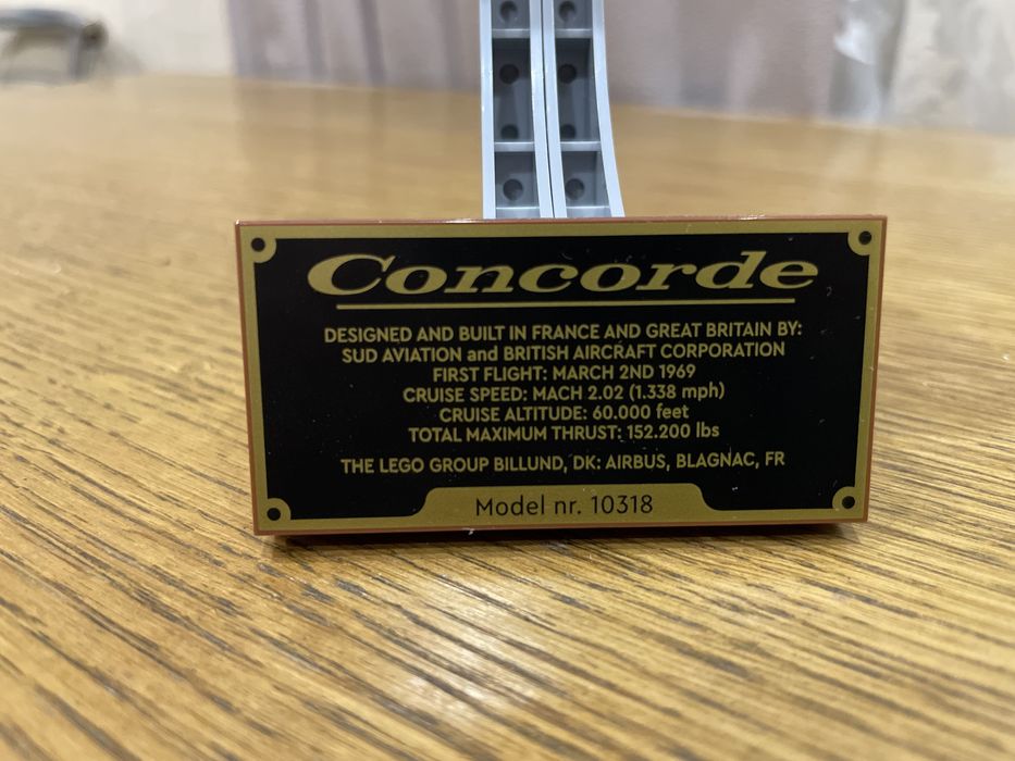 Продам лего конкорд