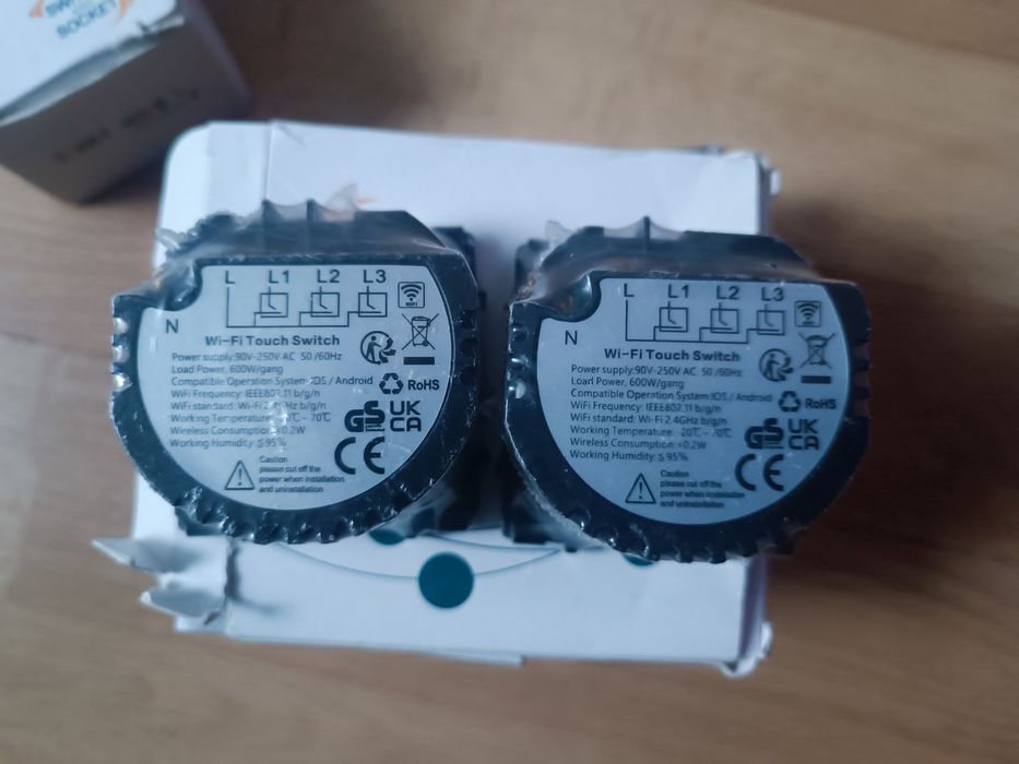 Set 3 intrerupatoare smart wifi