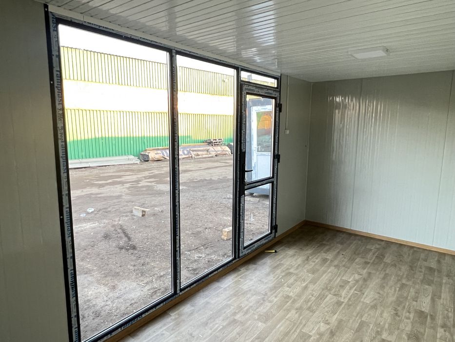 Vand Container vitrina, Container birou Containere vitrate, standard