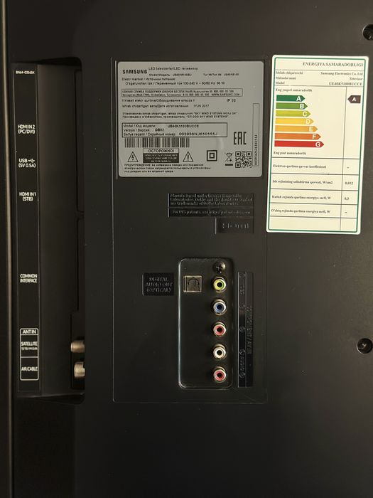 Samsung 40 Full HG tv модельUE40K5100
