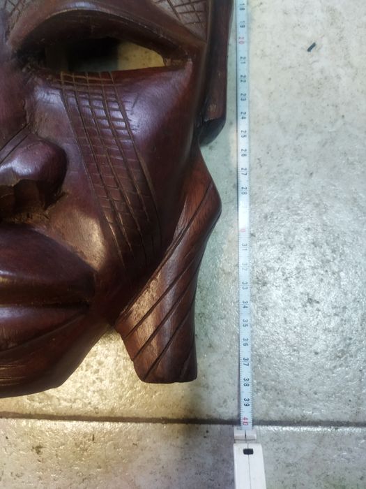 Африканскя дървета дърворезба маска- нощна лампаа