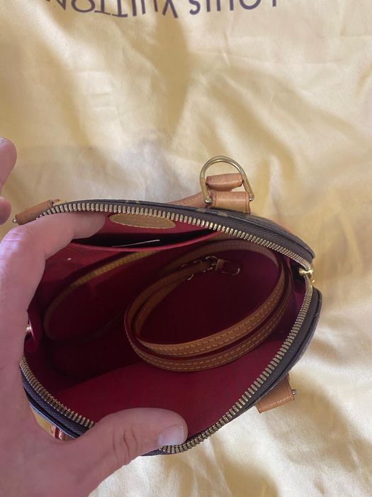 Geanta louis vitton editie limitata x yayoi kusama bb monogram