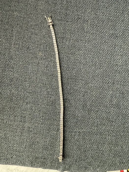 Bratara tennis arginti 16 cm