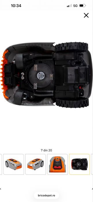 Robot de tuns gazon Ruris 1500 mp