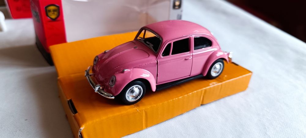 Метална количка двуетажен автобус