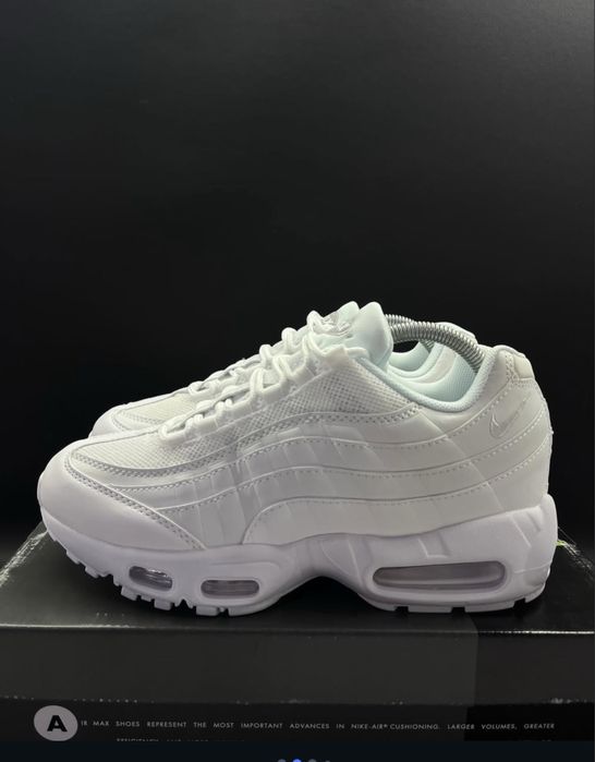 Nike Air Max 95 Triple White - 40,41,42,43,44,45,46