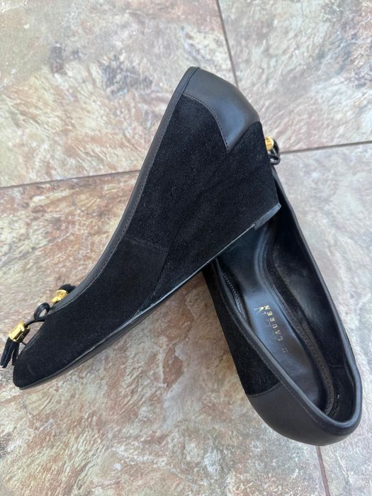 RALPH LAUREN pantofi din piele marimea 8,5B / 39