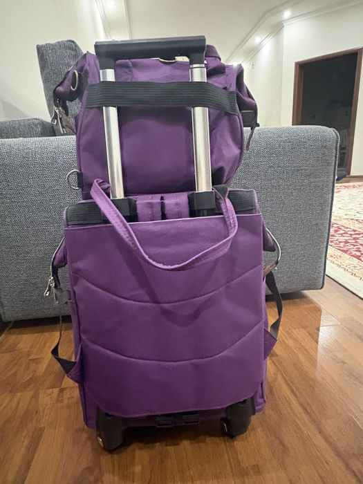 Сумка комплект на колесиках