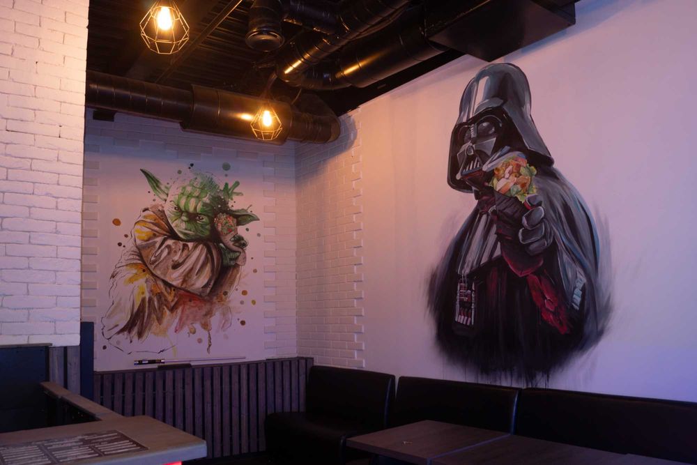 Профессиональная роспись стен | Граффити | Стритарт | Художник | Мурал