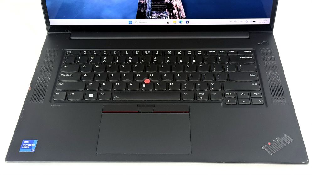 Lenovo ThinkPad P1 Gen 4 16' 4K i7-11850H 16RAM 512SSD T1200 4GB