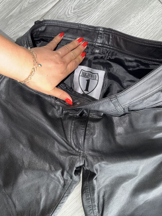 Pantaloni moto highway 1 piele