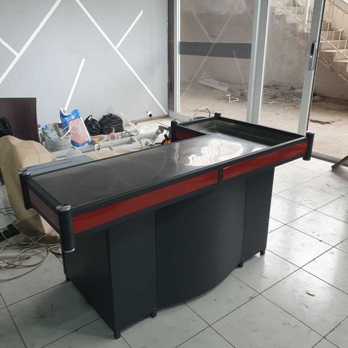 Stelaj  Dokon Hi Tech Metal Stilaj Haytek Temir Polka Stalaj